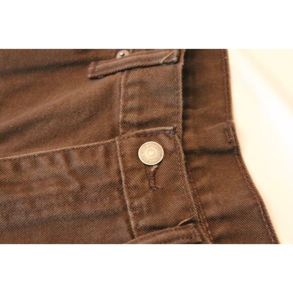Levi's 541 Brown Jeans Denim 35x30 Regular Fit Straight 100% Cotton - Picture 4 of 7